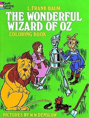 The Wonderful Wizard Of Oz Coloring Book-..