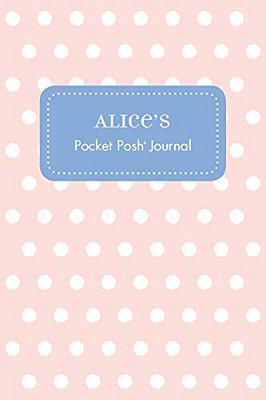 Alice's Pocket Posh Journal, Polka Dot-..