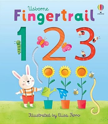 Fingertrail 123: A Kindergarten Readiness Book For Kids-..