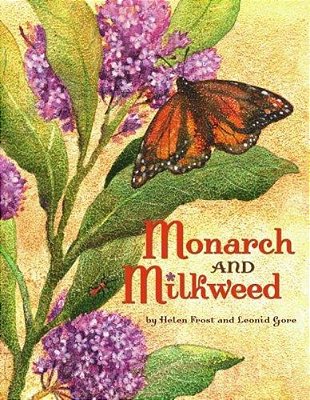 Monarch And Milkweed-..