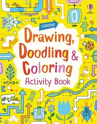 Drawing, Doodling And Coloring Activity Book-..