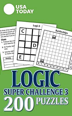 USA Today Logic Super Challenge 3: 200 Puzzles-..