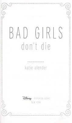 Bad Girls Don't Die-..
