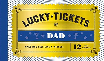 Lucky Tickets For Dad: 12 Gift Coupons-..