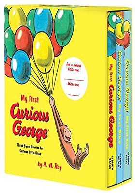 My First Curious George 3-Book Box Set: My First Curious George, Curious George: My First Bike, Curious George: My First Kite-..