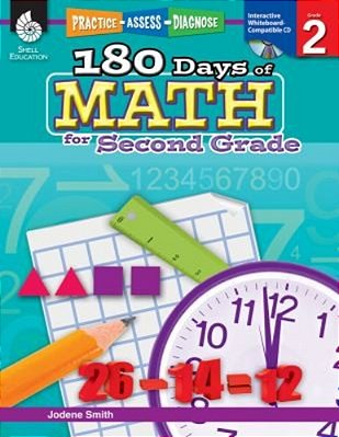 180 Days(tm) Math For Second Grade: Practice, Assess, Diagnose-..