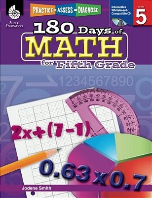 180 Days(tm) Math For Fifth Grade: Practice, Assess, Diagnose-..