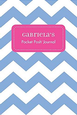 Gabriela's Pocket Posh Journal, Chevron-..