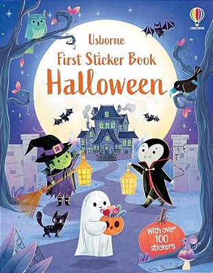 First Sticker Book Halloween-..
