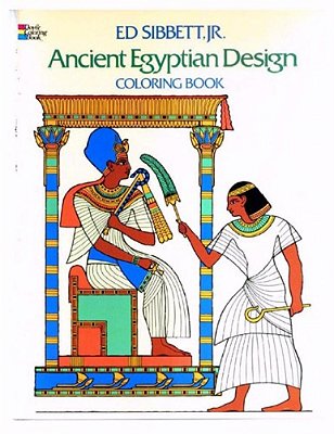 Ancient Egyptian Designs Coloring Book-..