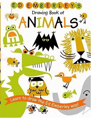Ed Emberley's Drawing Book Of Animals-..