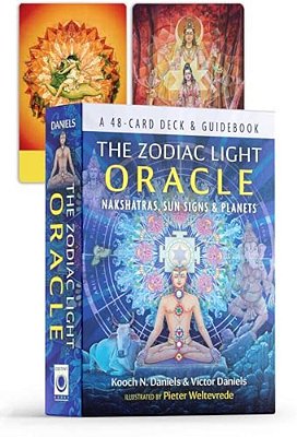 The Zodiac Light Oracle: Nakshatras, Sun Signs, And Planets-..