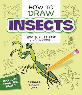 How To Draw Insects: Step-By-step Drawings!-..