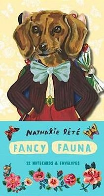 Fancy Fauna: 12 Notecards & Envelopes-..