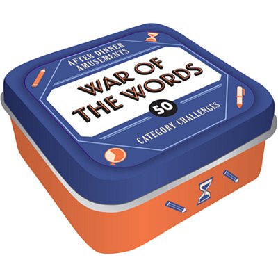 After Dinner Amusements: War Of The Words: 50 Category Challenges-..