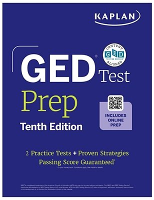 Ged Test Prep, Tenth Edition (2026): Includes A Diagnostic Pretest, 2 Full Length Practice Tests, 1000+ Practice Questions, And 40+ Online Videos-..