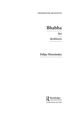 Bhabha For Architects-..