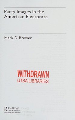 Party Images In The American Electorate-..