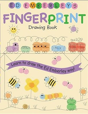 Ed Emberley's Fingerprint Drawing Book-..