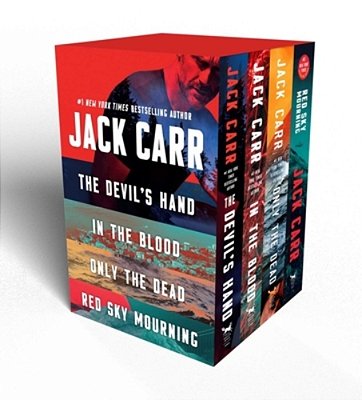 Jack Carr Terminal List Boxed Set 2: The Devil's Hand, In The Blood, Only The Dead, Red Sky Mourning-..