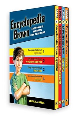 Encyclopedia Brown Box Set (4 Books)-..