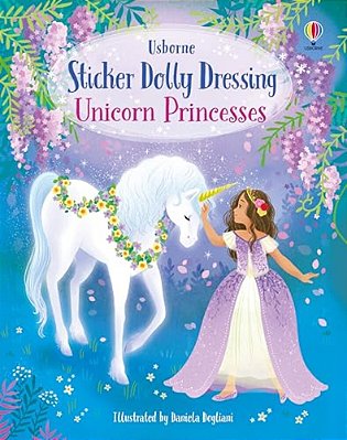 Sticker Dolly Dressing Unicorn Princesses-..