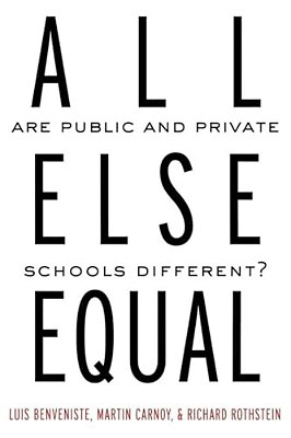 All Else Equal: Are Public And Private Schools Different?-..