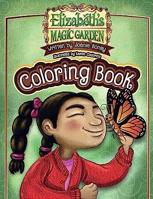 Elizabeth Magic Garden Coloring Book-..