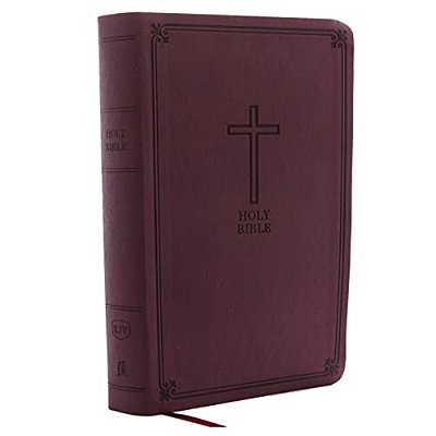 Kjv, Reference Bible, Personal Size Giant Print, Imitation Leather, Burgundy, Red Letter Edition-..