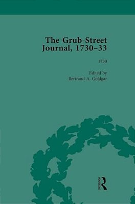 The Grub Street Journal, 1730-33 Vol 1-..