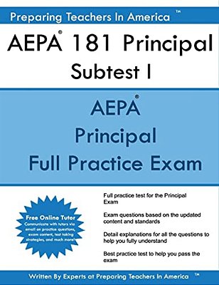 Aepa 181 Principal Subtest I: Arizona Educator Proficiency Assessments Principal Subtest I-..