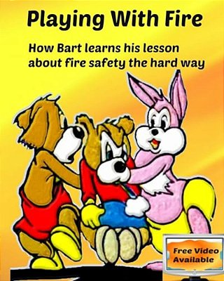 Playing With Fire: How Bart Learns His Lesson About Fire Safety The Hard Way-..