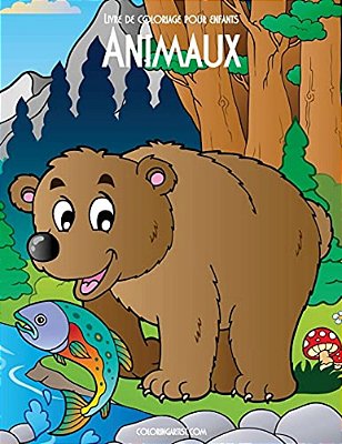 Livre De Coloriage Pour Enfants Animaux 2-..