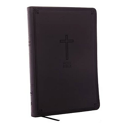 Nkjv, Value Thinline Bible, Large Print, Imitation Leather, Black, Red Letter Edition-..