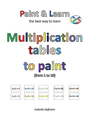 Multiplication Tables To Paint (From 1 To 10)-..