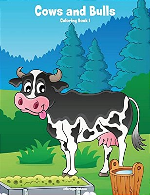 Cows And Bulls Coloring Book 1-..
