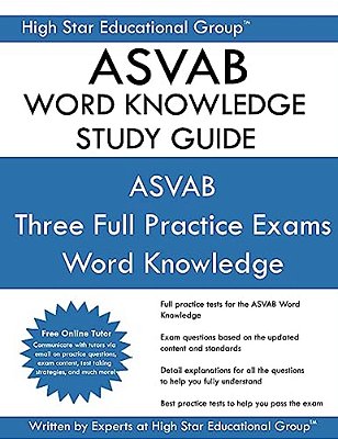 Asvab Word Knowledge Study Guide: Asvab Study Guide-..