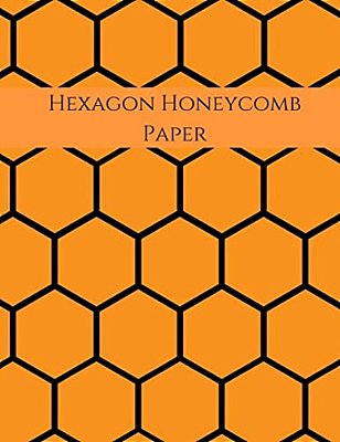 Hexagon Honeycomb Paper: Hex Paper (Or Honeycomb Paper), This Small Hexagons Measure.2" Per Side.100 Pages, 8.5 X 11. Get Your Game On: -)-..