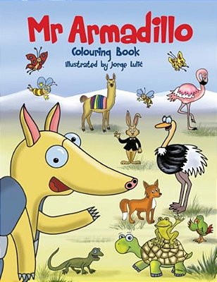Mr Armadillo Colouring Book-..