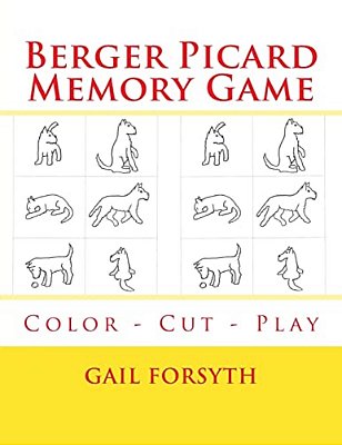 Berger Picard Memory Game: Color - Cut - Play-..