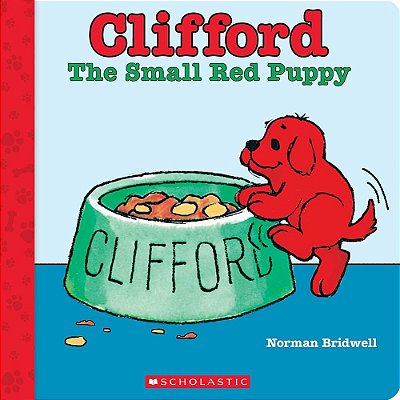 Clifford The Small Red Puppy (Board Book)-..
