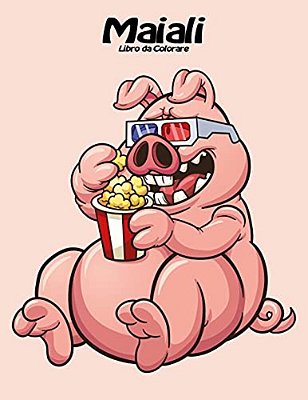 Maiali Libro Da Colorare 1-..
