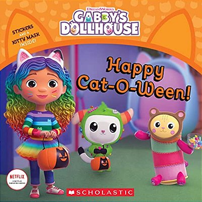 Happy Cat-O-ween! (Gabby's Dollhouse Storybook)-..