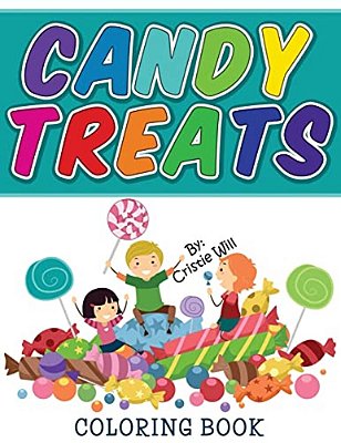 Candy Treats: Coloring Book-..