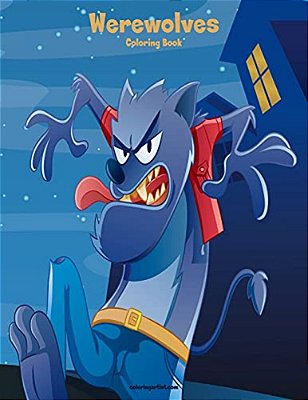 Werewolves Coloring Book 1-..