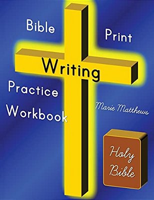 Bible Print Writing Practice Workbook-..