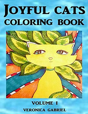 Joyful Cats Coloring Book: Volume I-..