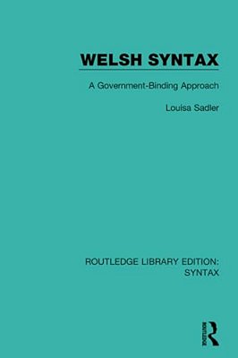 Welsh Syntax: A Government-Binding Approach-..