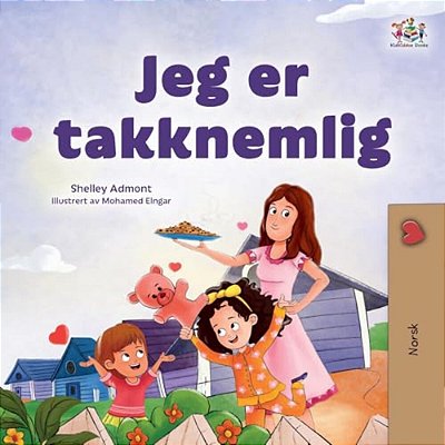 I Am Thankful (Norwegian Book For Kids)-..