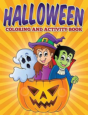 Halloween Coloring And Activity Book-..